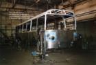 Музейный троллейбус ЗИУ-5 на реставрации
